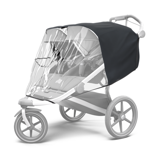 double rain cover black