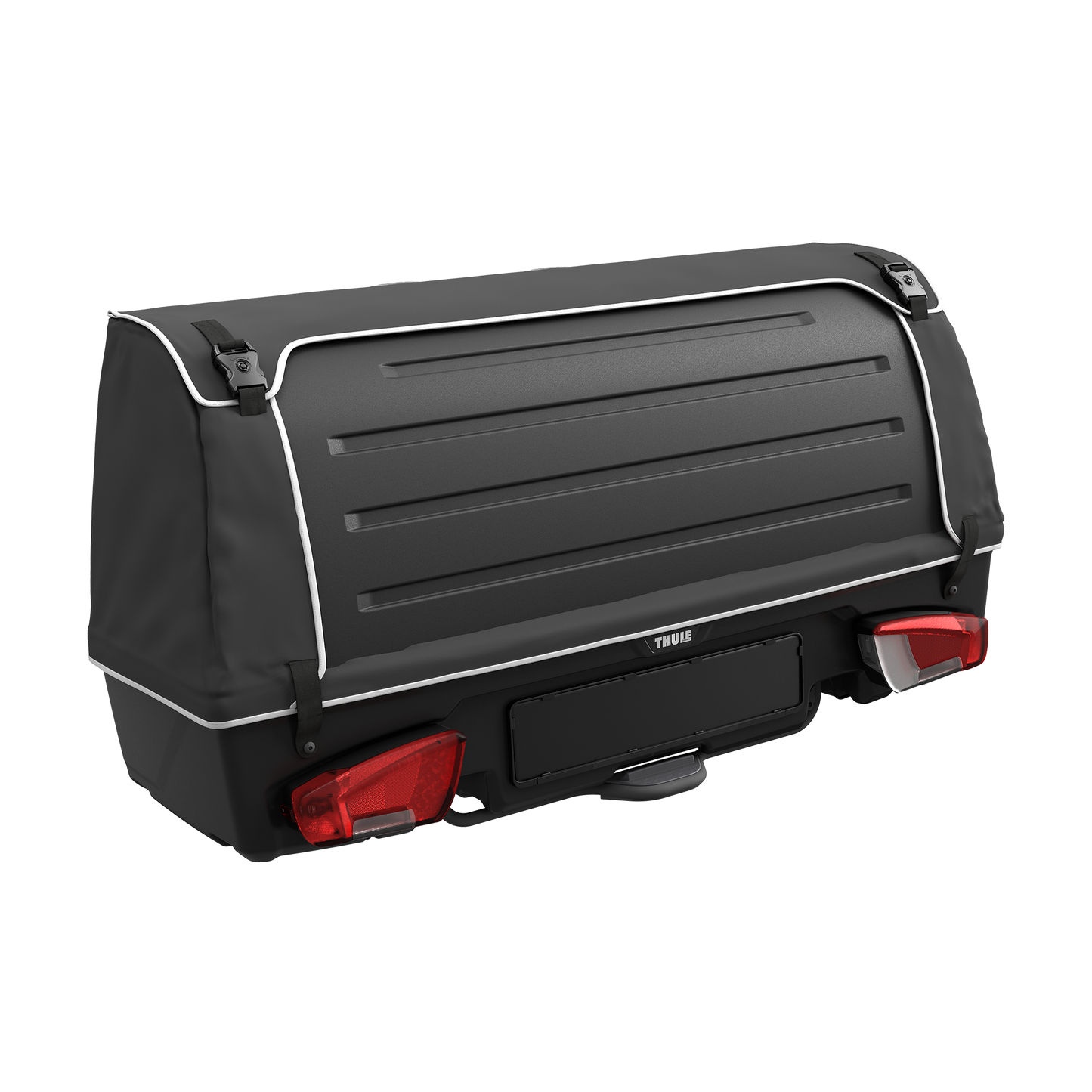 towbar cargo carrier black