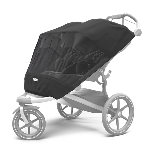 double mesh cover black