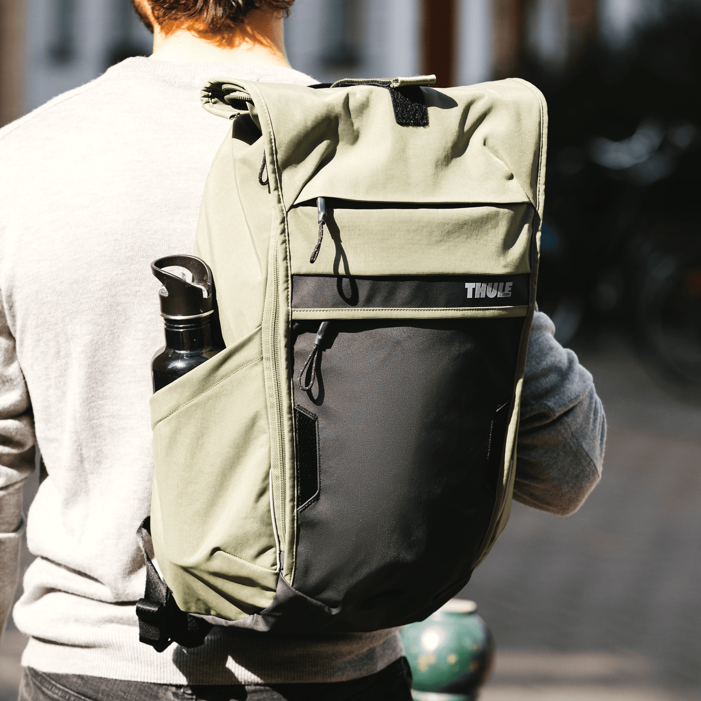 commuter backpack 18L olivine green