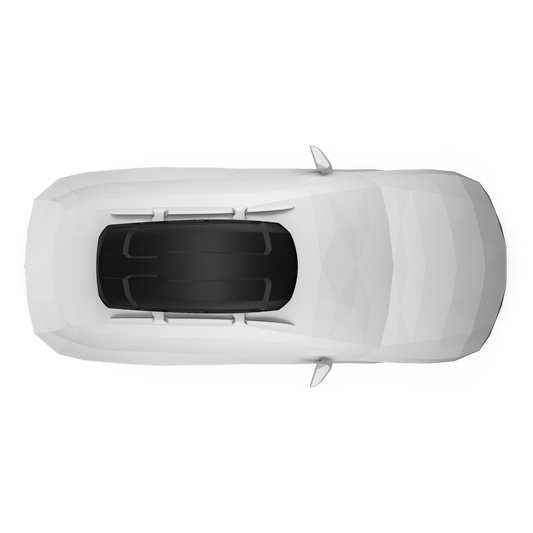 roof box black matte