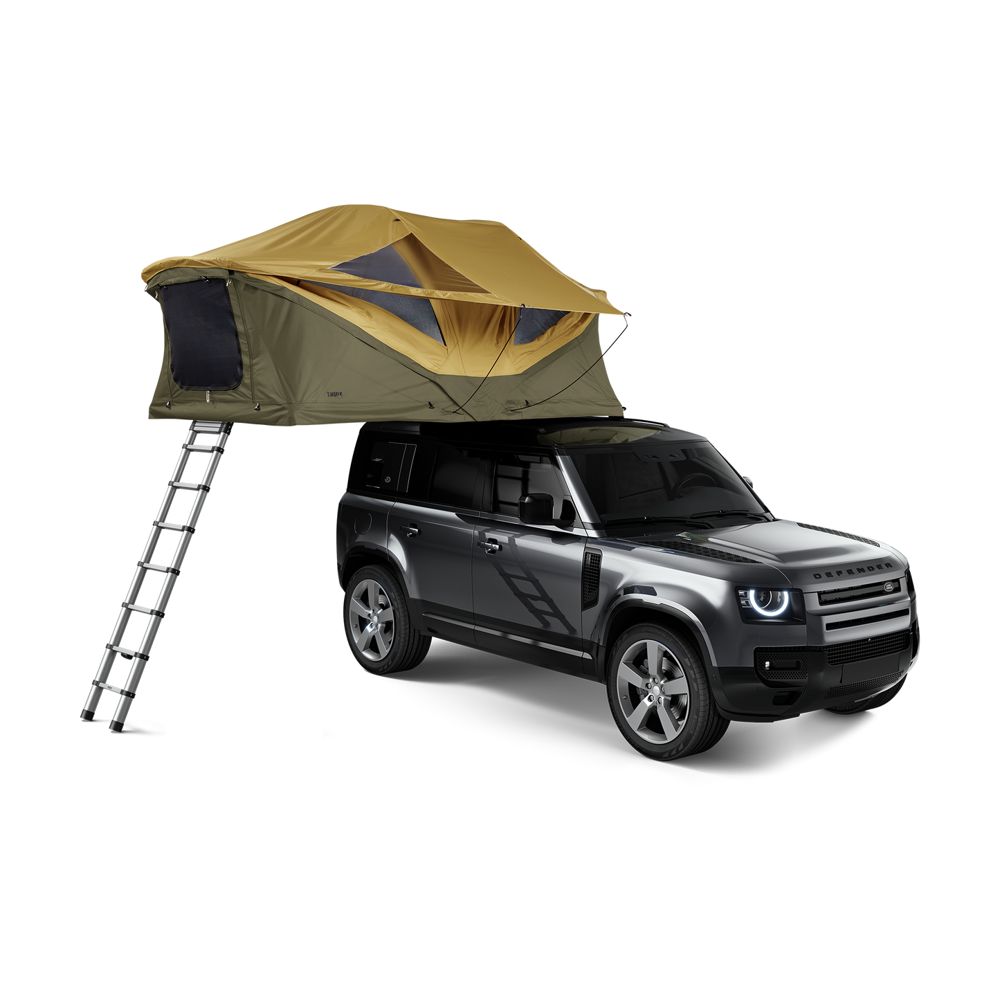 2-3 person roof top tent fennel tan