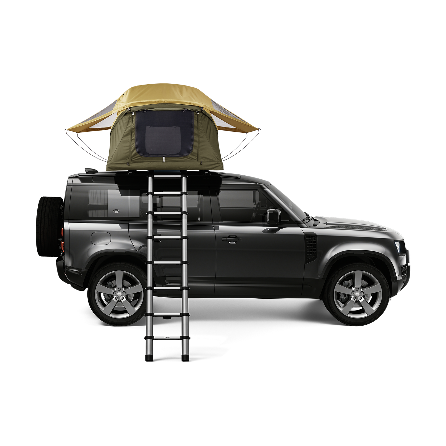 2-3 person roof top tent fennel tan