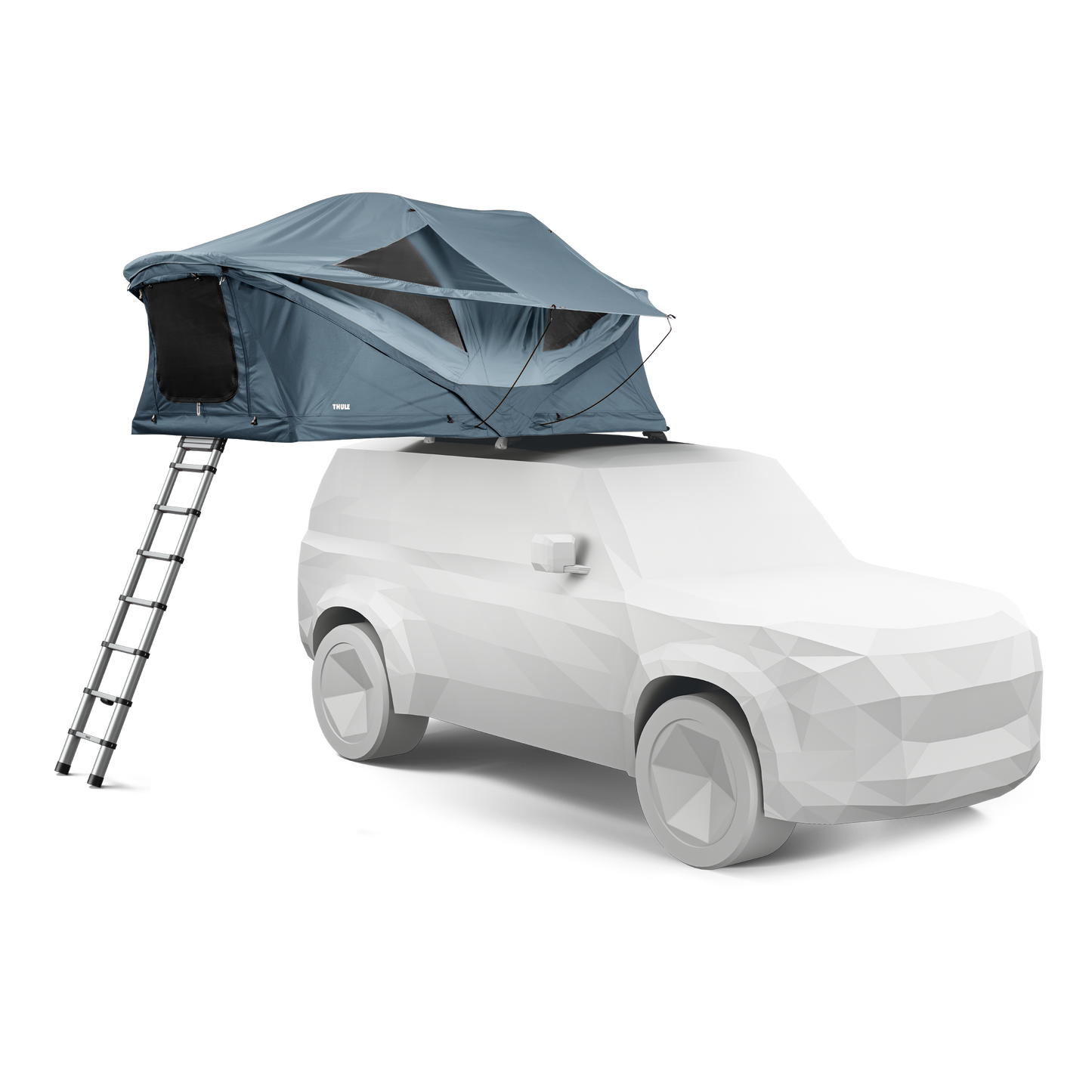 2-3 person roof top tent dark slate
