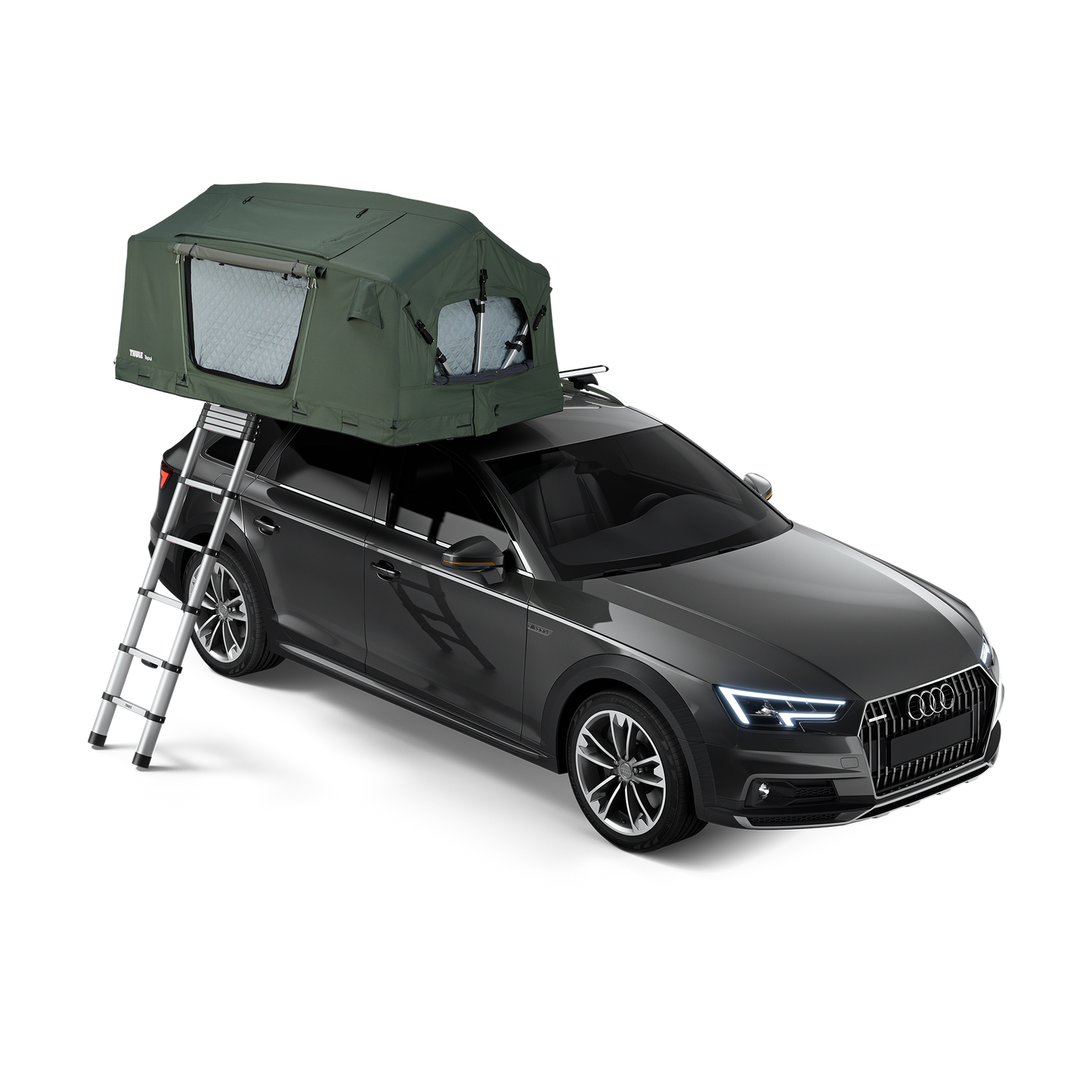 quilted insulation gray