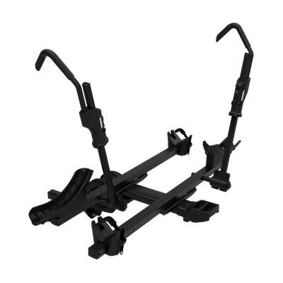 2-bike 2" hitch bike rack black