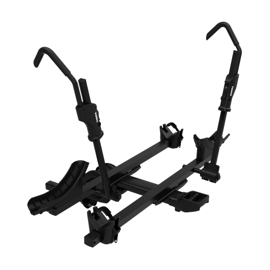 2-bike 2" hitch bike rack black